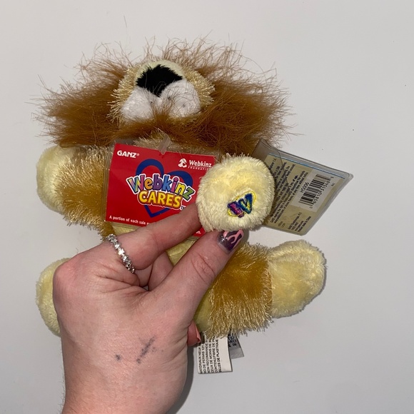 Webkinz Lion HM006 Rare With Code and No Tail - Picture 11 of 16